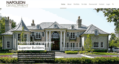 Desktop Screenshot of napoleondevelopment.com